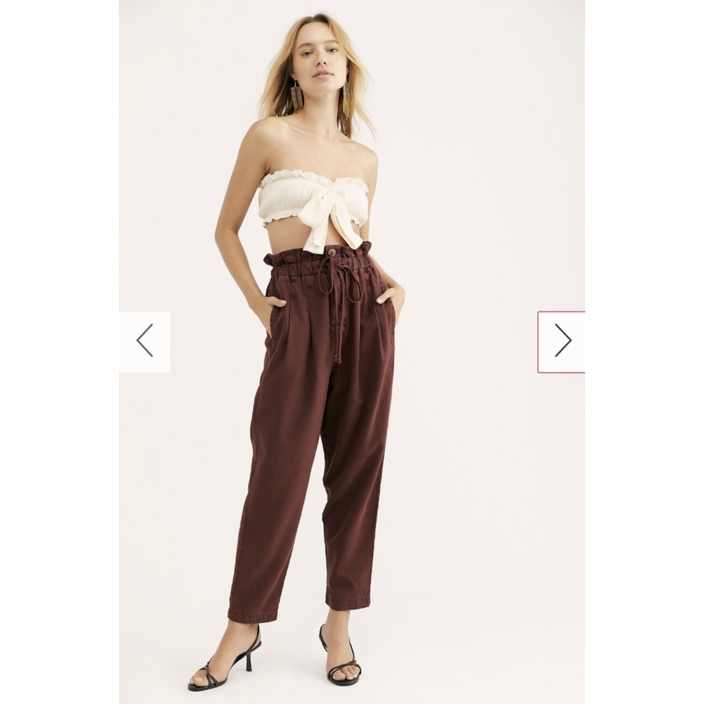 Free People Margate Pleated Trouser